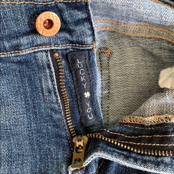 Lucky Brand Women’s Size 4 Sweet n Low Denim Pants Medium Wash - Picture 13 of 13